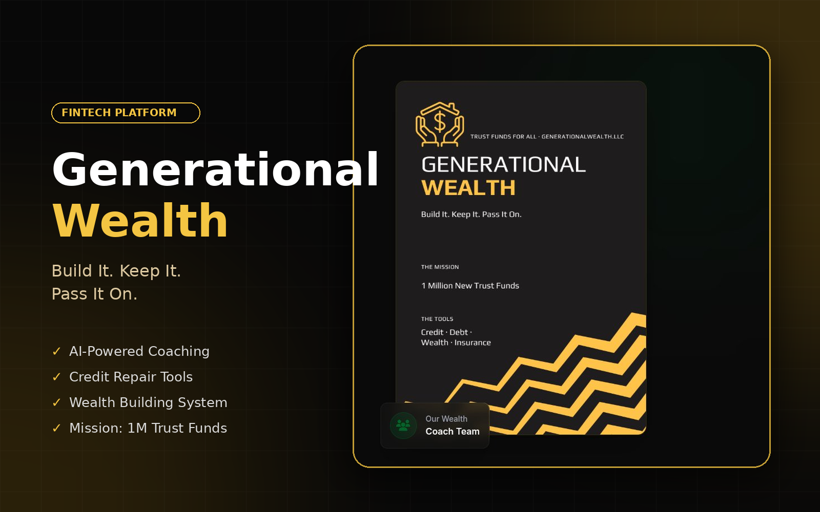 Generational Wealth platform preview